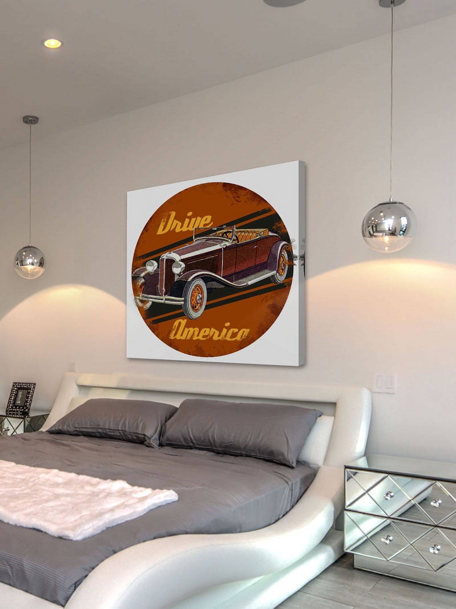 Marmont Hill "Drive America" Painting Print on Canvas