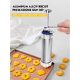 thumbnail image 4 of Set de Prensa para Galletas de Aluminio con 20 Discos y 4 Boquillas Resistente, 4 of 9