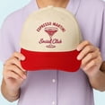 thumbnail image 4 of Espresso Martini Social Club Embroidered Trucker Hat, Adjustable Snapback Cap for Women, Fun Cocktail-Themed Design, Perfect for Brunch Dates, Parties, or Gifting, Stylish Everyday Accessory, 4 of 5