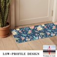 thumbnail image 3 of Pioneer Flower Floral Print Pattern Door Rugs,Washable Non Slip Door Mats Indoor,Decorative Door Mats,Entry Mat Indoor for Entrance,Bedroom,Kitchen,Bathroom,16"x47", 3 of 6