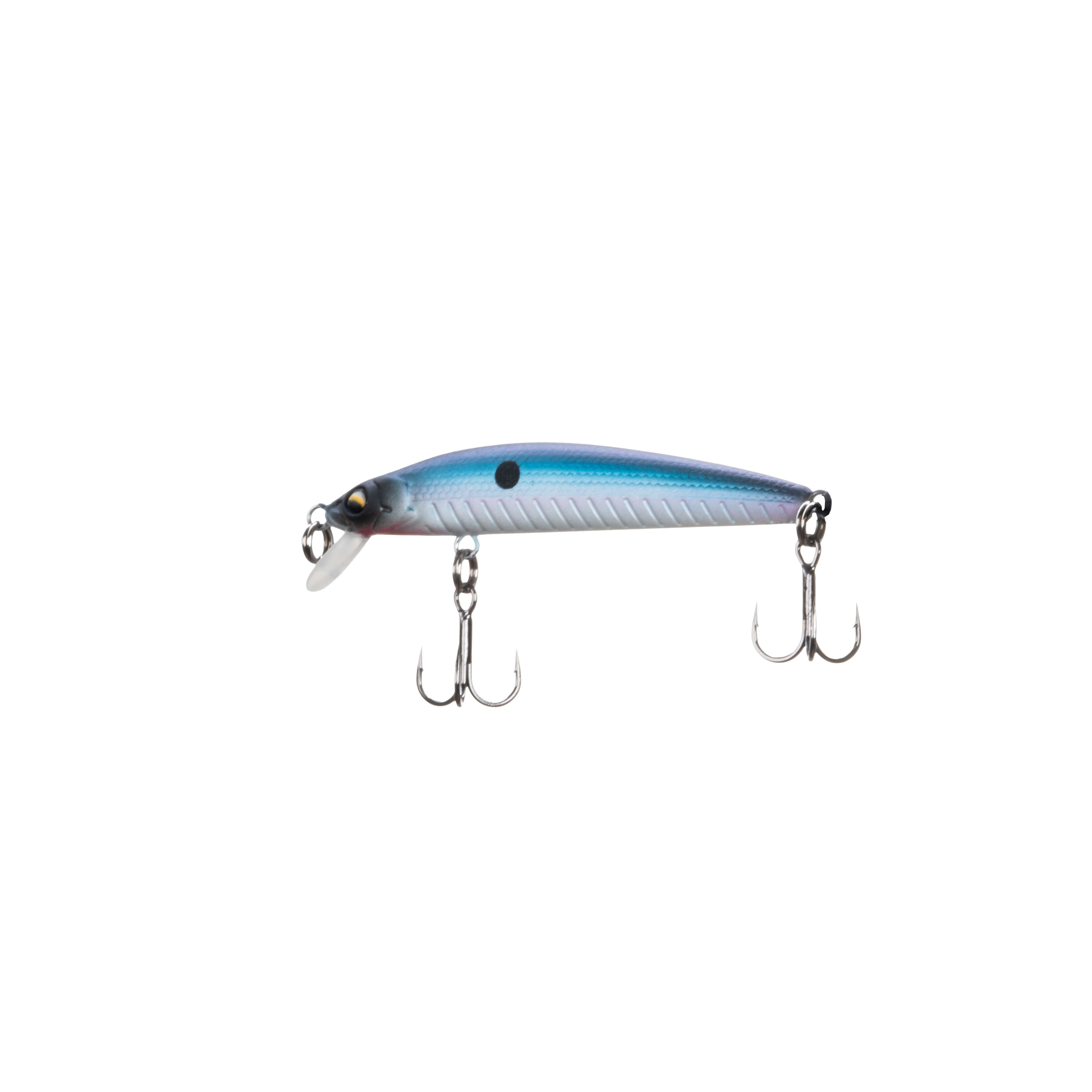Ozark Trail Freshwater Minnow Fishing Lure, Midnight, 2-1/2-inch