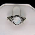 thumbnail image 4 of Fran Statement Ring for Women Fire Opal Filigree Style Ginger Lyne Collection, 4 of 5