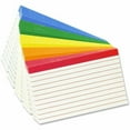 thumbnail image 2 of Oxford Color Coded Ruled Index Cards 3 x 5 Assorted Colors 100/Pack 04753, 2 of 4