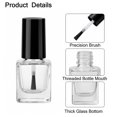 thumbnail image 3 of Frascos para esmalte de uñas Doromy, 10 piezas, 5 ml, vidrio transparente, 3 of 6