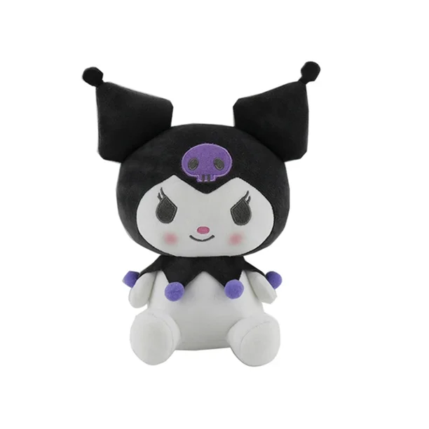 Peluche Miniso Kuromid de 25 cm, vestido de princesa Lolita, muñeca de trapo, animal de dibujos animados, almohadas, muñeca, decoración para dormitorio, regalo de Navidad.