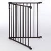 North States 3-in-1 Arched Metal Superyard Two-Panel Extension Bronze