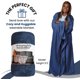 thumbnail image 3 of Manta portátil para mujeres y hombres - Manta portátil para adultos, regalos de cumpleaños para novias, regalos para esposas, 3 of 7