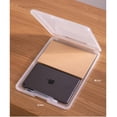thumbnail image 2 of MasteelfCA Plastic A4 Clipboard File Clip Hardboard Paper Holder Memo Folders Board Pencil A4 Paper Container Box for Home School Office (Transparent), 2 of 7