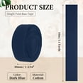 thumbnail image 2 of Uxcell Single Fold Bias Tape, Wide Cotton Bias Binding Tape Hemming for DIY Crafts Garment Sewing Seaming Piping Dark Blue, 2 of 7