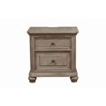 thumbnail image 1 of Topline Home Furnishings Table de chevet grise avec port USB, 1 of 4