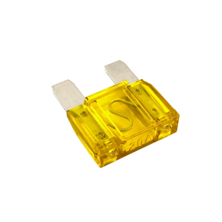5 Pack of 20 Amp 20A Large Blade Style Audio Maxi Fuse for Car SUV 12v 5 Pack of 20 Amp 20A Large Blade Style Audio Maxi Fuse for Car SUV 12v