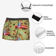 thumbnail image 5 of Wukai Cartoon Fire Truck Print Men’s Underwear Breathable Boxer Briefs,&nbsp;Moisture Wicking & Breathable-XX-Large, 5 of 7