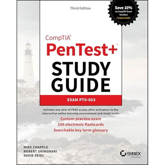 Pre-Owned Comptia Pentest+ Study Guide: Exam Pt0-003 (Paperback) 1394285000 9781394285006