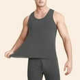 thumbnail image 2 of zbxnLI Mens Sleeveless Thermal Underwear Crew Neck Winter Warm Undershirts Basic Layer Tank Shirts, 2 of 3
