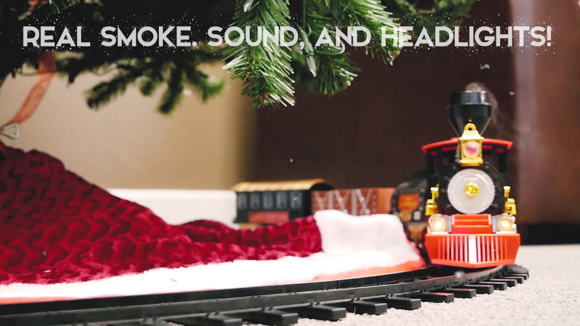 Electric Christmas Train Toy Set Car Railway Tracks Steam Locomotive Engine Diecast Model Educational Game Boy Toys for Children