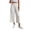 Beige, variant on SwiftWear Women's Cotton Wide Leg Crop Pants Elastic Waist Lounge Culottes with Pockets, Soft & Breathable Casual Pants for Summer Vacation