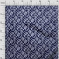 thumbnail image 3 of oneOone Polyester Spandex Navy Blue Fabric Block Sewing Craft Projects Fabric Prints By Yard 56 Inch Wide-UE, 3 of 6