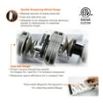 thumbnail image 6 of Sharpal 198H 3-Stage Diamond Abrasion Electric Knife Sharpener, 6 of 9