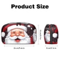 thumbnail image 5 of Santa Claus Waterproof Oxford Cloth Travel Organizer for Electronic Devices with USB Pouch, Charger Pouch, Charger Bag Organizer, and Phone Cable Organizer, 5.9x9.44x3.14 in, 5 of 6