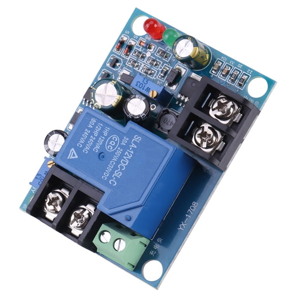 Controlador de carga de batería, Cargador de batería automático 30A Módulo de carga automática Módulo controlador de carga Funcionalidad inteligente