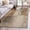 SaddleBrown, variant on Area Rug 4x6 Ft, Brown Non Slip Area Rugs for Bedroom, Oil Painting Abstract Art Contemporary Washable Low Pile Indoor Throw Carpet for Home Office Study Room Dining Room Nursery