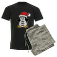 thumbnail image 6 of CafePress - Cute Christmas Penguin Ho Ho Ho Men's Dark Pajamas - Men's Dark Loose Fit Cotton Pajama Set, 6 of 7