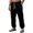 Black, variant on Men's Joggers Lightweight Tapered Sweatpants Stretch Drawstring Cuff Leg Track Pants Athletic Jogging Pants with Pockets,Light Purple S