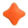 thumbnail image 2 of Pelota de reacción de silicona para entrenamiento de agilidad, pelota de ejercicio de masaje de seis ángulos para manos, pies, espalda, color naranja, 2 of 5