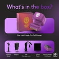 thumbnail image 4 of Afeitadora Skull Shaver One Lion Purple Pro para mujer | Depilación impecable | Afeitadora eléctrica con tecnología de láminas dobles escalonadas, 4 of 5