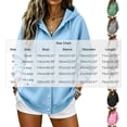 thumbnail image 2 of Luvrsol Sweatshirt for Women Long Sleeve Zip Up Hoodie Casual Daily Wear Athletic Jacket with Pockets S-2XL, 2 of 5