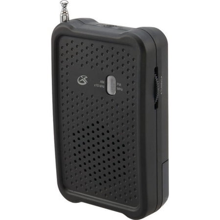 GPX AM/FM Radio & Stereo Earbud Headphones - R055B