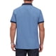 thumbnail image 3 of CAMISA POLO DE NEGOCIOS RETRO OCCIDENTAL DE MANGA CORTA PARA HOMBRES INSPIRADA EN EL GOLF, COLOR BLOQUE, TAMAÑO L AZUL, 3 of 6