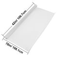 thumbnail image 2 of VEVOR Transparent PVC Tablecloth Waterproof Table Cover 42x78-in Desk Protector, 2 of 9