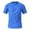 Blue, variant on Men's Short Sleeve UPF 50+ Sun Protection Shirts Quick Dry Rashguard Swim Shirt SPF Workout Fishing Athletic T-Shirt