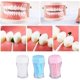 thumbnail image 3 of 600pcs Interdental Brushes Plastic Dental toothpicks Interdental Cleaners with Boxes (White Blue Pink), 3 of 4