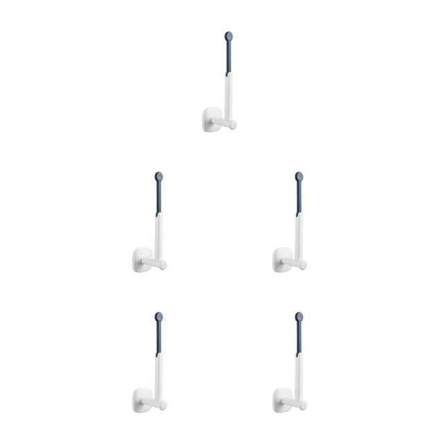 Bearachild Colgador de pared para baño, soporte de almacenamiento impermeable, plástico para sala de estar, interior, puerta colgante sin Type2 NO2