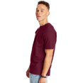 thumbnail image 2 of Camiseta Hanes Beefy-T para hombre Heavyweight Algodón Granate, 2 of 8