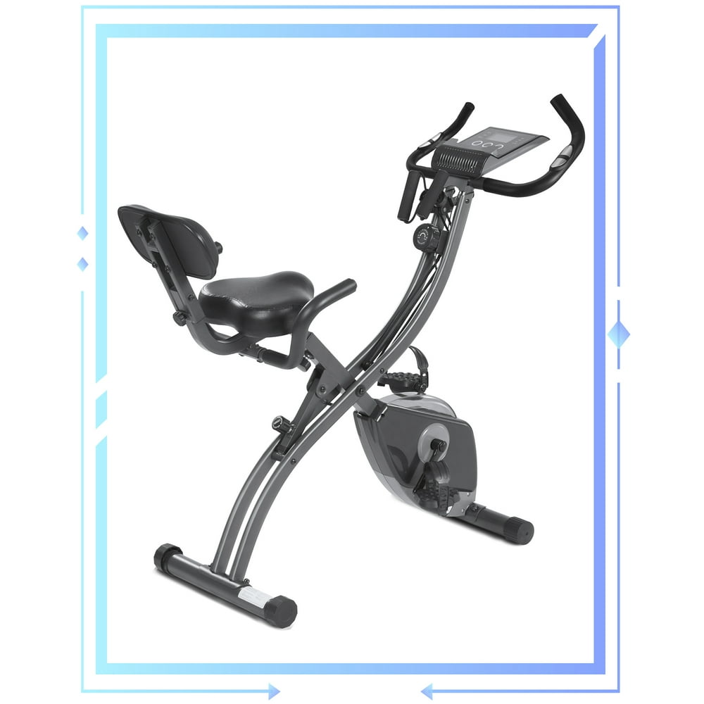 MaxKare Exercise Bike 3in1 Folding Stationary Bike Recumbent Exercise