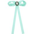 thumbnail image 1 of INSPIRE CHIC Broche de lazo preatado para mujeres con perla falsa, 1 of 5
