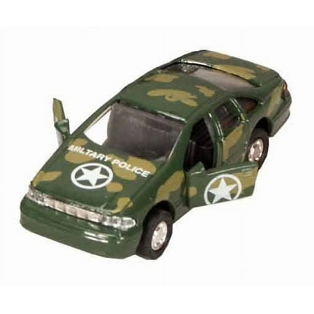 Military Team - Police Car, Camouflage, Camouflage colors - Showcasts 9761MD - 4 Inch Scale Diecast Model Replica (Brand New, but NOT IN BOX)
