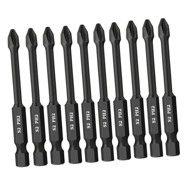 10 Pieces Impact Cross Bits Electric Power Driver Bit Set Multipurpose