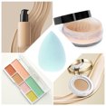 thumbnail image 3 of Unique Bargains 10 Pcs Mini Face Makeup Sponge for Bedrooms Blue Hydrophilic Non-latex, 3 of 5