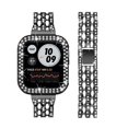 thumbnail image 2 of Five Beads Metal Watch Strap+Anti-Wear Protective Case for Apple Watch Series 3/2/1 38mm, 2 of 5