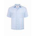 thumbnail image 1 of Manchester camisa casual manga larga de cuadros tartán con doble bolsillo, 1 of 5