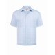thumbnail image 1 of Manchester camisa casual manga larga de cuadros tartán con doble bolsillo, 1 of 5
