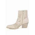 thumbnail image 6 of Artisole Woven Pleather Block Heel Boots, 6 of 10