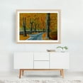 thumbnail image 6 of A Pathway Through Autumn - Painting Autumn Landscape Forest Nature Scenic Pastoral Woodland Unframed Wall Art Print 20 x 28 inches, 6 of 7