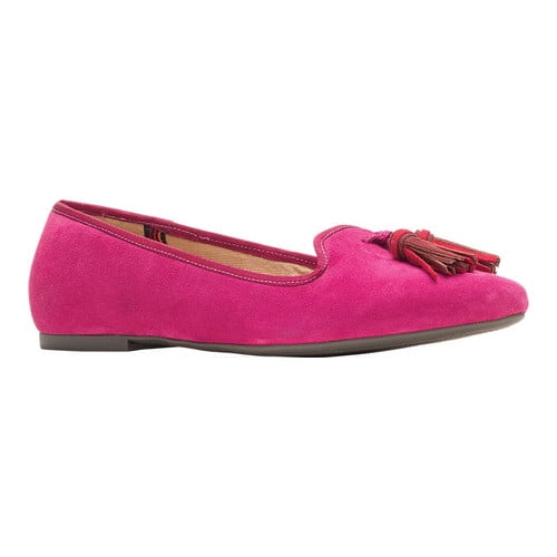 hush puppies women's sadie tassel slip on loafer flat