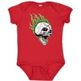 thumbnail image 3 of Inktastic Retro Skull Boys or Girls Baby Bodysuit, 3 of 5