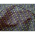 thumbnail image 4 of oneOone Silk Tabby Fabric Geometric Sign|Triangle & Stripe Block Print Sewing Fabric BTY 42 Inch Wide, 4 of 4